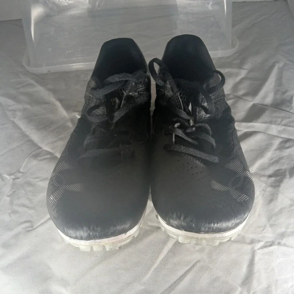 Under Armour Sprint Track‎ Spikes Black Men Size 7.5 US M7.5 W9 UK6.5 EUR40.5